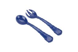Blue serving set &pound;3.99