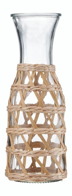Hacienda caraffe with wicker cage