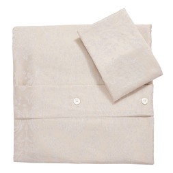 Homesense Neo-Classicism king size natural patterned duvet set &pound;32.99