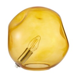 Homesense - Orange Abstract Globe £24.99