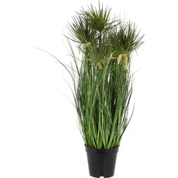 Green Artificial Thistle Grass