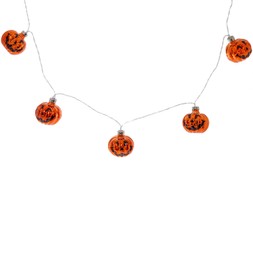 Orange Pumpkin String Lights &pound;7.99