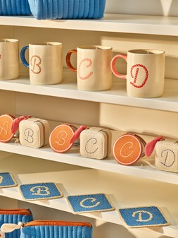 Alphabet Initial Ceramic Mug £12.5