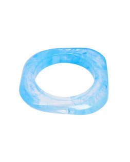 Ana Blue Resin Bangle