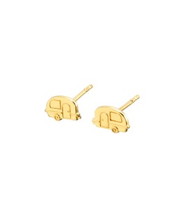 Campervan Gold Plated Stud Earrings £28 €36.50