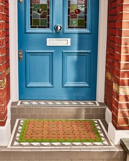 Green Tile Rectangular Doormat £29.50