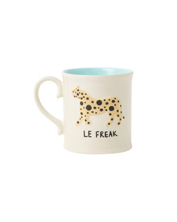 Le Freak Leopard Ceramic Mug