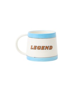 Legend Blue & White Ceramic Mug