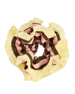 Monica Stripe Frill Scrunchie £18 €23.50