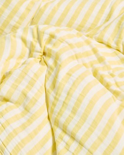 Stripe Muslin Bedlinen Set £85