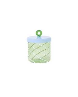 Green & Blue Swirl Storage Pot £9.5