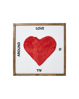 Love is all Around Tufted Wall Art £70