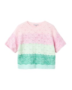 Oliver Bonas Ombre Stitch Fluffy Tee £58