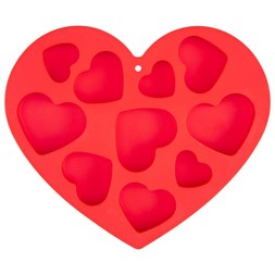 B&M VALENTINES DAY 2026// HEART SHAPED SILICONE MOULD // £1.50 //
