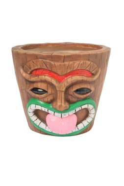 B&M GARDEN SS26 // TIKI - 8 WEEK ONLY // TIKI PLANTER // £6 //