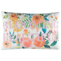 B&M HOME SS26 // COUNTRY RUSTIC // BLOOM CUSHION // £10 //