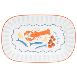 B&M HOME SS26 // ISLE LIFE - LIMITED TIME ONLY // PRINTED SARDINE SERVER // £6 //
