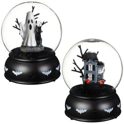 Halloween musical globe £10 each