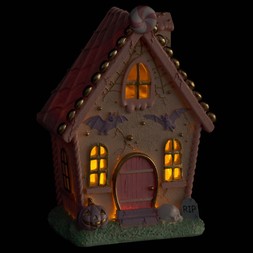 19cm lLED Pink Haunted House £8