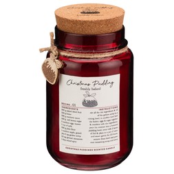 CHRISTMAS PUDDING PUDDING CANDLE £5 (424060)