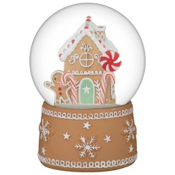GINGERBREAD HOUSE SNOWGLOBE £6 (399621)