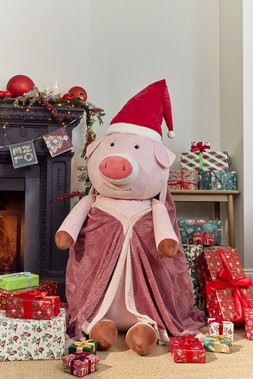 Christmas characters pig in blanket