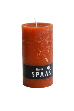 RUSTIC PILLAR CANDLE CINNAMON 70:130 £9.99