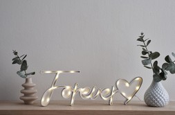 Create & Craft Light-Up Forever Sign - £8