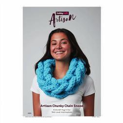 Hobbycraft - Artisan Chunky Chain Snood Pattern - &pound;2.80
