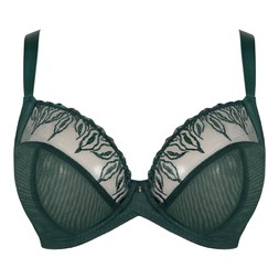 Flare Bra Emerald