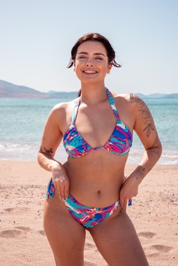 IBIZA TRIANGLE BIKINI TOP £32.00 $62.00 CAD$80.00 €48.00 AUS$80.00 & IBIZA STRING BIKINI BRIEF £22.00 $40.00 CAD$62.00 €34.00 AUS$62.00