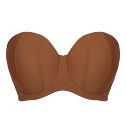 Luxe Strapless Bra Caramel &pound;37