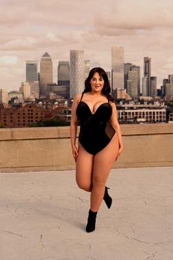 Icon Plunge Strapless Padded Body Black &pound;78 &euro;106 $156 CAD$196 AUD$196