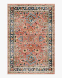 Calabria Coral Multicolour Rug 185x275 £359