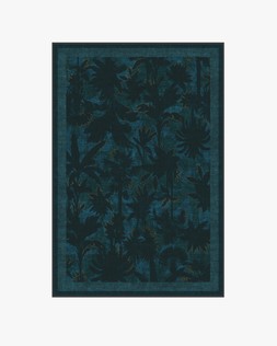 Matthew Williamson Twilight Forest Midnight Rug 120x185 flatwoven - £249.00