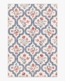 Outdoor Elodie Currant & Ocean Rug 185x275 £389