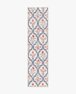 Outdoor Elodie Currant & Ocean Rug 75x305 £229