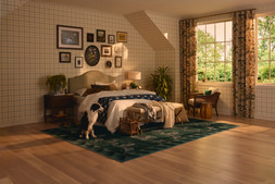 Zebras Green Rug