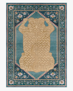 Tigris Blue Rug by Anthropologie