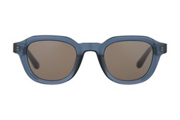 Barbour BAS-3085 Blue Crystal & Silver Men's Sunglasses