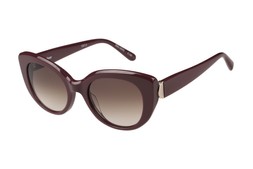 Barbour BAS-3093 Burgundy Cocoa Crystal Women's Sunglasses
