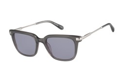 Barbour BAS-3108 Grey Crystal & Silver Square Men's Sunglasses