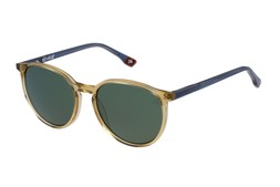 Botaniq Crystal Caramel & Blue/Brown Sunglasses
