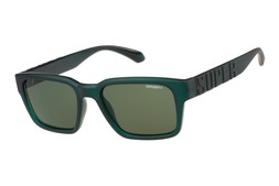 Superdry 5040 Matte Crystal Forest Green/Green Sunglasses