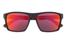 Superdry Kobe 193 Matte Black/ Volcanic Mountain Orange Sunglasses