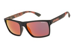 Superdry Kobe 193 Matte Black/ Volcanic Mountain Orange Sunglasses