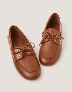 Piper Boat Shoes Brown