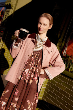 Rosie Barn Jacket Pink
