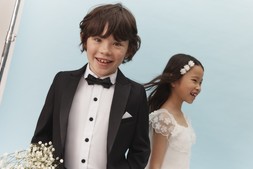 Luca 4-Piece Tuxedo Suit Black