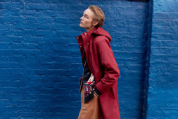 Ada Waterproof Raincoat Red